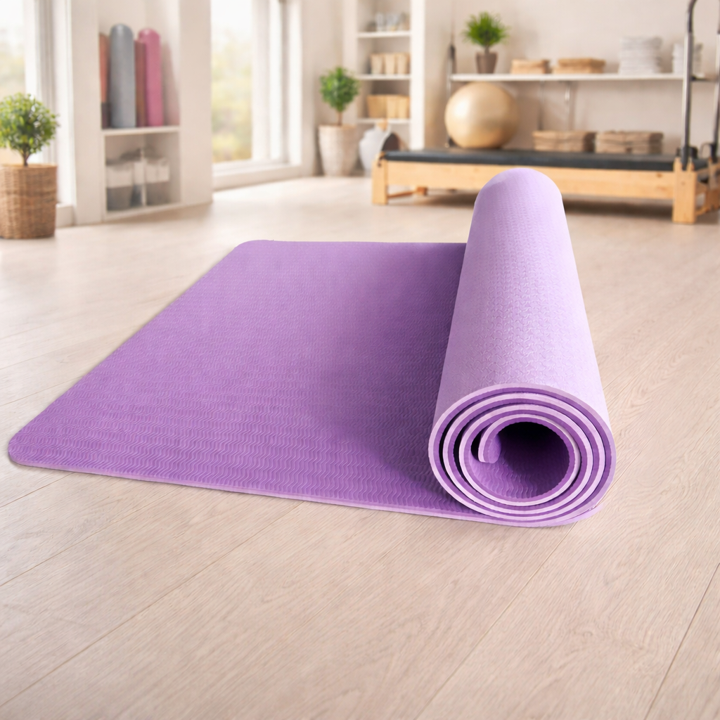 Premium Yogamatte TPE – Myk, Sklisikker & Miljøvennlig